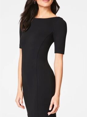 SPANXshape™ Black Ponte Sheath Dress
